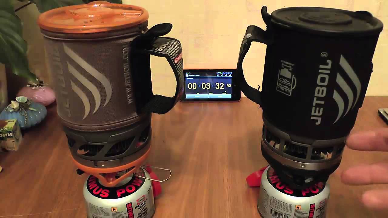 Jetboil SOL vs Jetboil ZIP - тест на время закипания и расход газа (часть #2) смотреть онлайн