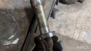 Часть 3. Ремонт задней подвески детского 125см3 квадроцикла.