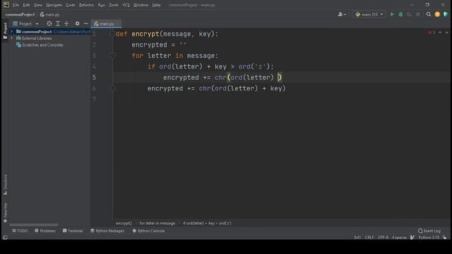 Jak zakodować szyfr cezara w Python смотреть онлайн