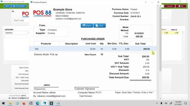 Point of Sale / Invoicing / Inventory / Expenses System / Cash on Hand System + Reports. смотреть онлайн