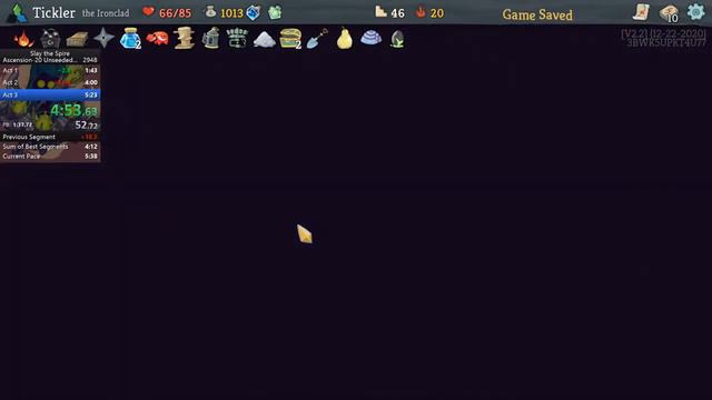 Slay the Spire A20 Ironclad Heart Kill 9:24 Speedrun смотреть онлайн