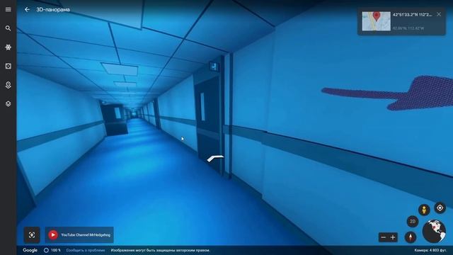 THE BACKROOMS SUBLEVEL -! and Smiler on Google Earth! Found Footage смотреть онлайн