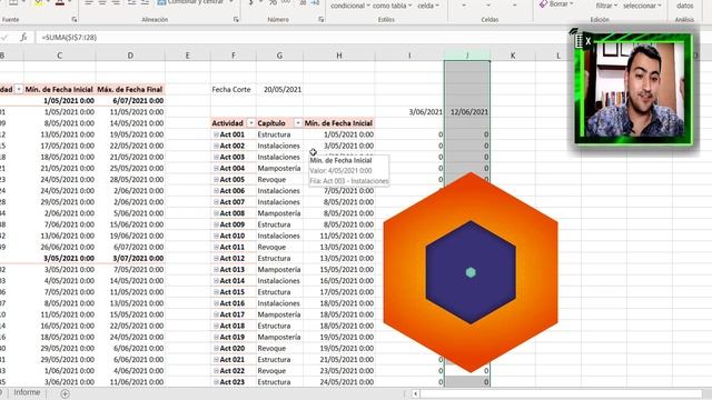???♀Como HACER un DASHBOARD para el Control y Gestión de PROYECTOS en Excel con DIAGRAMA de GANTT смотреть онлайн
