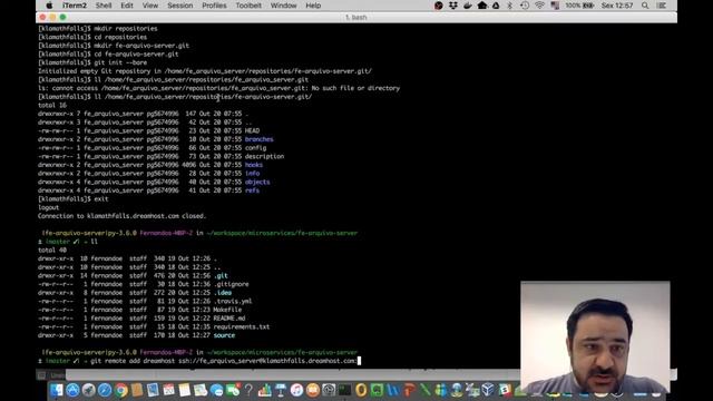 Parte 3: Automatizando o deploy com git push (push-to-deploy) смотреть онлайн