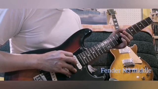 Fender N3 Noiseless Pickups - clean : Little Wing intro смотреть онлайн