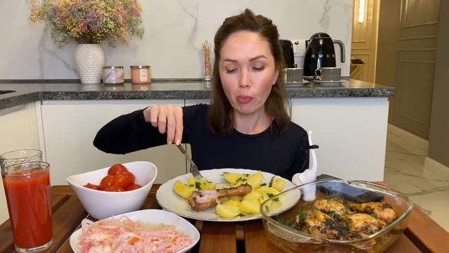 Родители против парня, к чему бы это??) | курица жареная | мукбанг смотреть онлайн