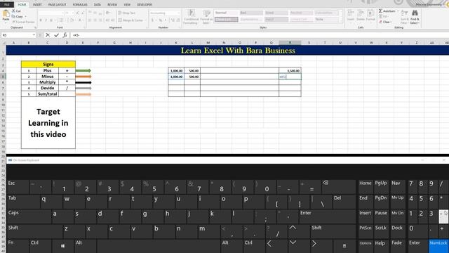 Excel Plus Minus Formula, Excel Simple Tricks, MS Excel 2013 смотреть онлайн