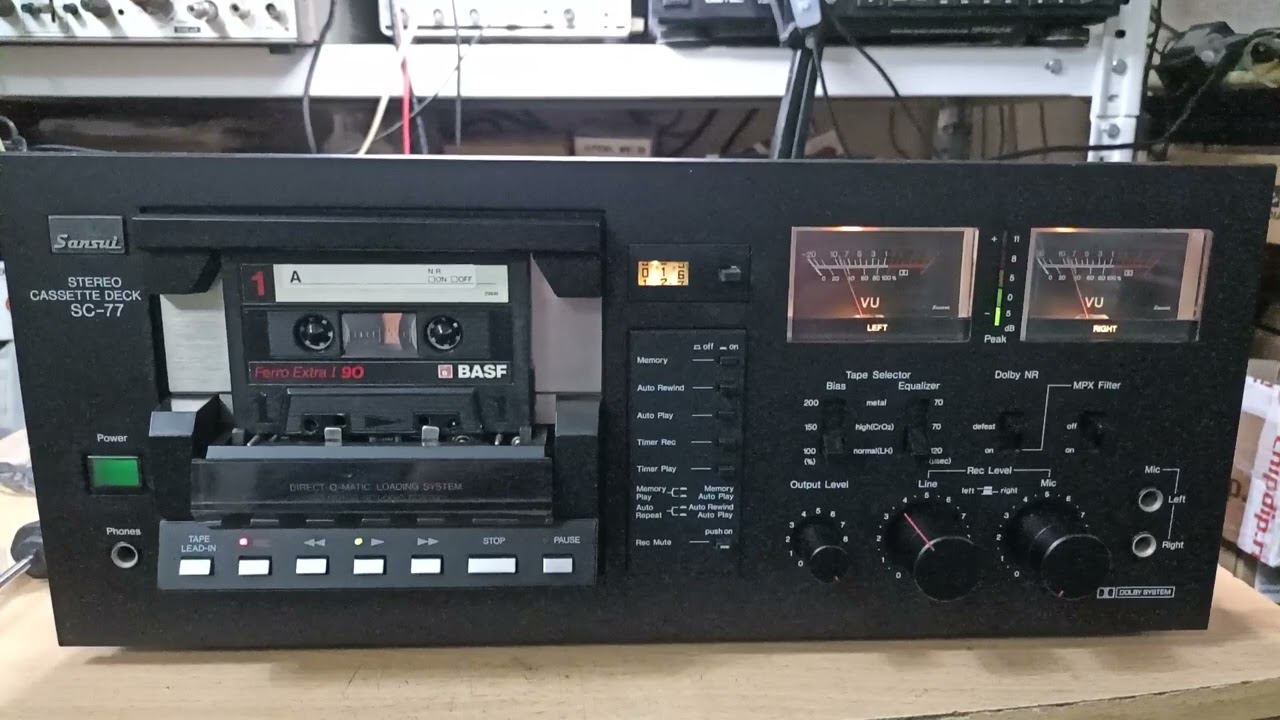 Всех с праздником Пасхи!!!Мира,добра всем,ну а мы дальше работаем Sansui SC-77. смотреть онлайн