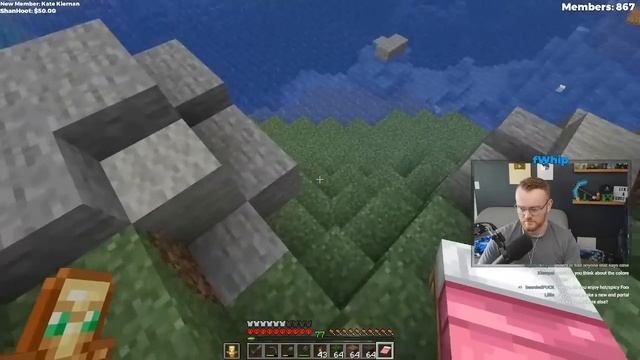 Transforming a River in HARDCORE Minecraft 1.19 Survival Let's Play смотреть онлайн