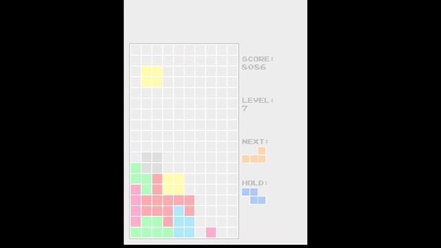 Tetris Demo (Created in Java) смотреть онлайн