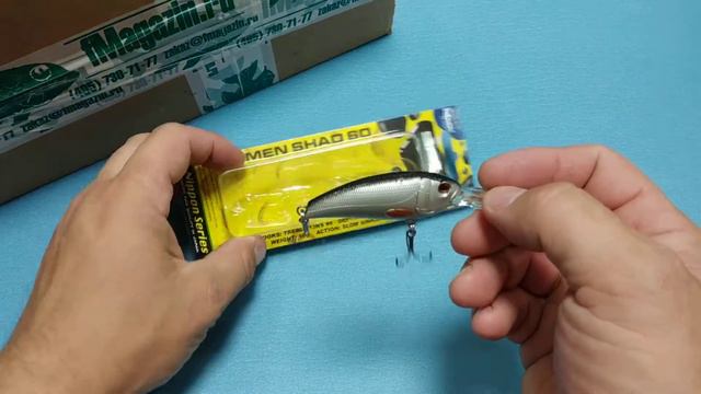 Видеообзор воблера SPRO GOMEN SHAD по заказу Fmagazin смотреть онлайн