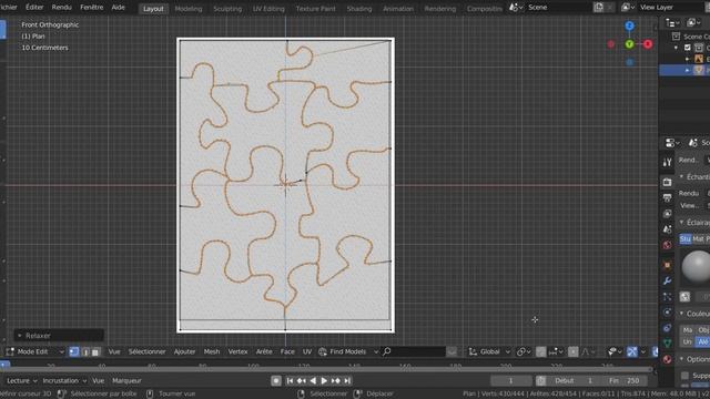 Modéliser un puzzle imprimable blender 2 82 Français tutoriel n°2 Svm6 смотреть онлайн