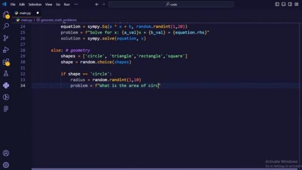 I Create Math teacher AI using Python | Learn Math with Python