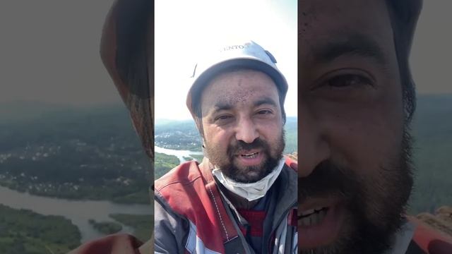 Расшлаковка оголовка дымовой трубы 270 метров смотреть онлайн