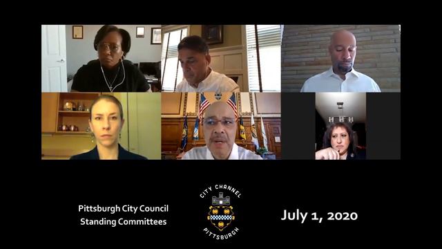 Pittsburgh City Council Standing Committees - 7/1/20 смотреть онлайн