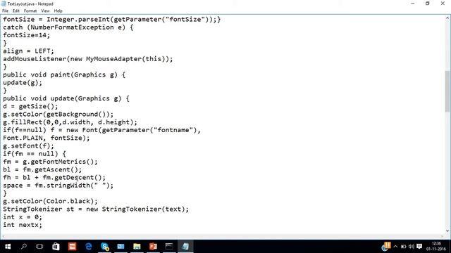 Abstract Window Toolkit - Text Alignment in java смотреть онлайн