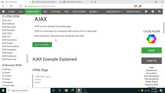 017 - ESP32 MicroPython: DHT Values Auto Updates using AJAX смотреть онлайн