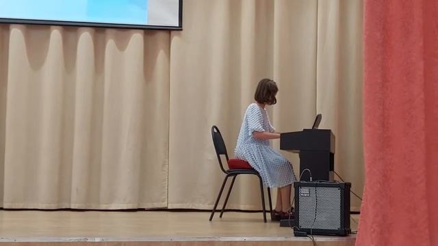 Полька-мазурка. А.Гурилёв. Выступает Москаленко Кира. 12 лет смотреть онлайн