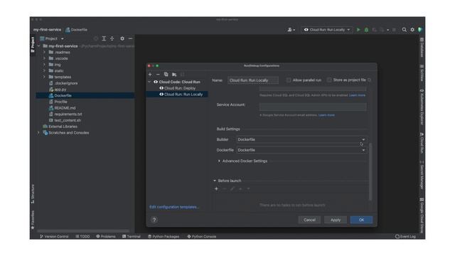Getting started with Cloud Run using Cloud Code for PyCharm смотреть онлайн