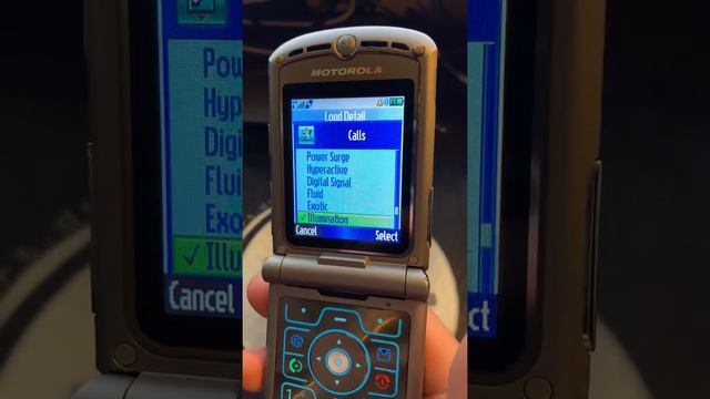 Motorola RAZR V3 - Ringtones смотреть онлайн