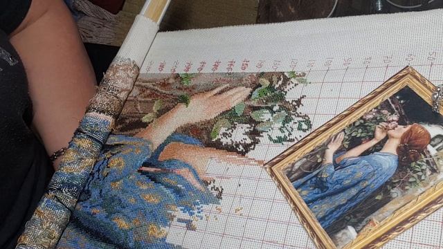 Вышивка крестиком. Моя новая картина 