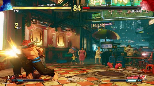 DENJIN HADOUKEN! | Ryu - SF5 Arcade Mode - Street Fighter 5: Champion Edition | Dani Plays смотреть онлайн