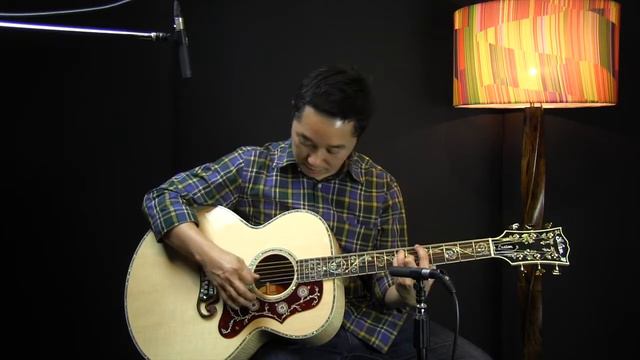 Gibson SJ 200 Custom Vine смотреть онлайн