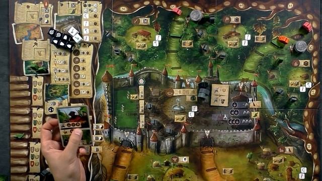 Robin hood and the merry man Настольная игра Lets Play на одного смотреть онлайн