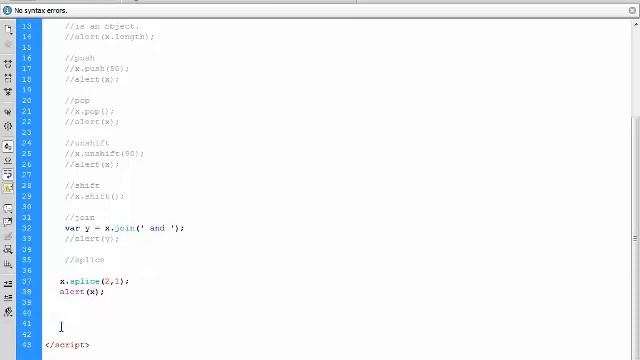 JavaScript Array Part3 смотреть онлайн