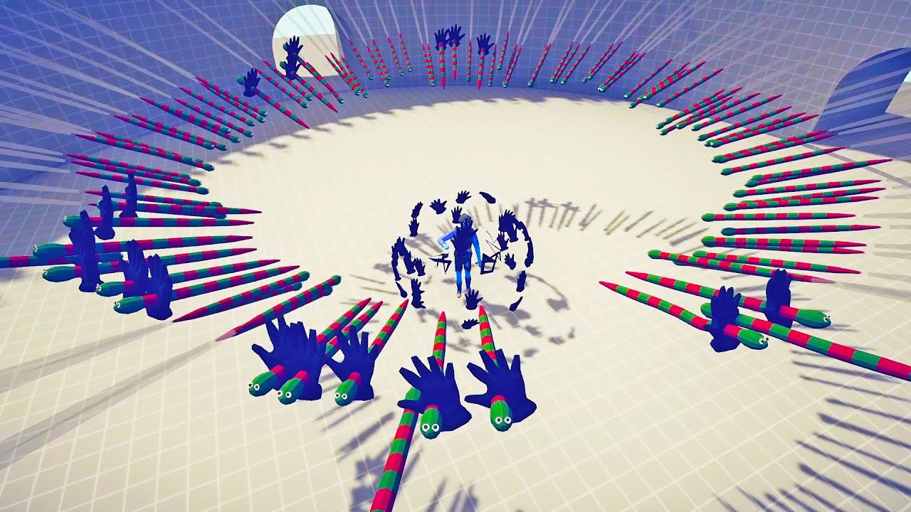 DARK PEASANT vs 100 EVERY UNIT ATTACK FROM ALL DIRECTIONS | TABS - Totally Accurate Battle Simulator смотреть онлайн