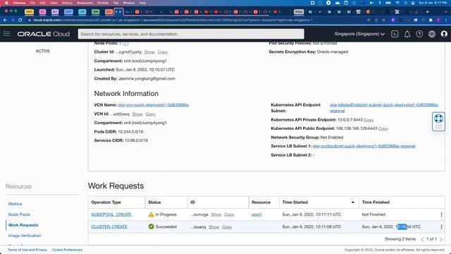 OKE Build - 10 mins to build an OKE Kubernetes Cluster on Oracle Cloud by Yongkang смотреть онлайн