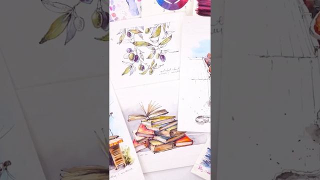 Как круто рисовать акварелью? смотреть онлайн
