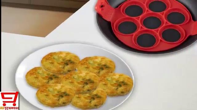 Cиликоновая форма для омлета на сковороде или в духовке смотреть онлайн