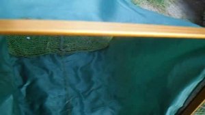 НЕДОРОГОЙ прорезиненный  САДОК ДЛЯ РЫБЫ. ОБЗОР САДКА ДЛЯ РЫБАЛКИ.