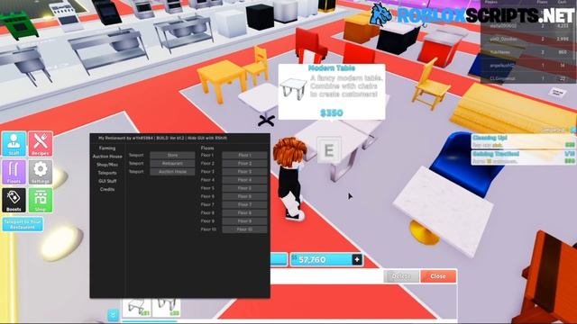 [BEST] Roblox My Restaurant Hack Script GUI: Auto Cash Farm, Auto XP Farm, Teleports & More! смотреть онлайн