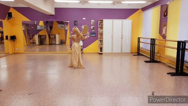 Ольга Горних. Восточный танец в Северодвинске смотреть онлайн