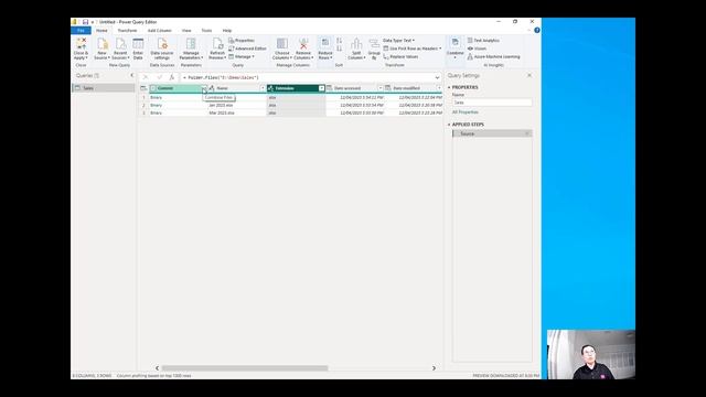 Multiple Excel Files as Data Source in Power BI смотреть онлайн