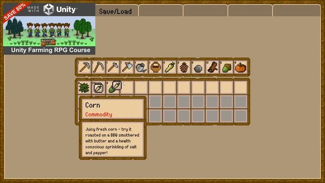 Unity 2D Farming RPG Course - Save 80% смотреть онлайн
