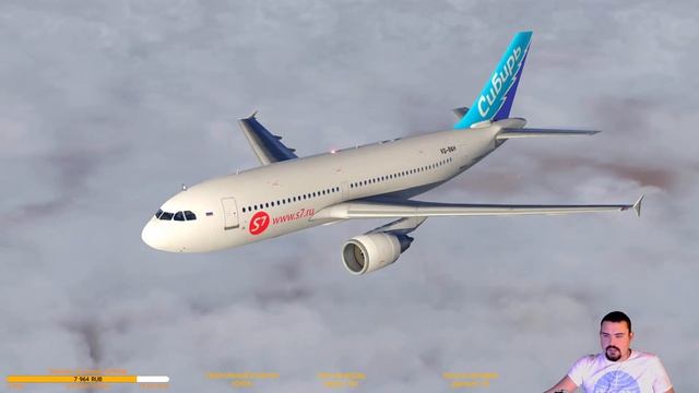 X-plane 11 | Санкт-Петербург ULLI - Амстердам EHAM | IniBuilds A310 | Катастрофа из-за обледенения