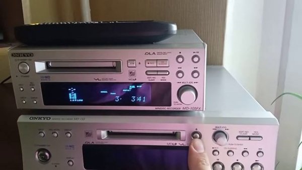 Hi-MD ONKYO MD-105FX обзор и сравнение с MD-133