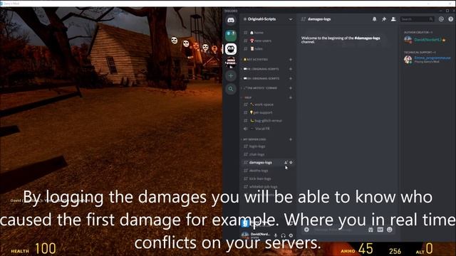 Gmod Discord Logging System (For Garry's Mod) смотреть онлайн