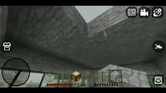 How to make ladders || in mini block craft survival (Android, iOS) смотреть онлайн