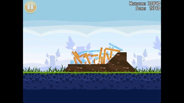 Angry Birds Poached Eggs 1-19 Walkthrough 3 Star смотреть онлайн