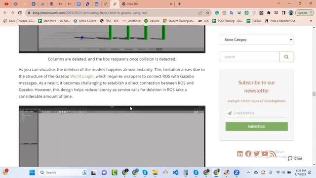 Building a Flappy Bird Game in Gazebo: A Simulation Walkthrough смотреть онлайн
