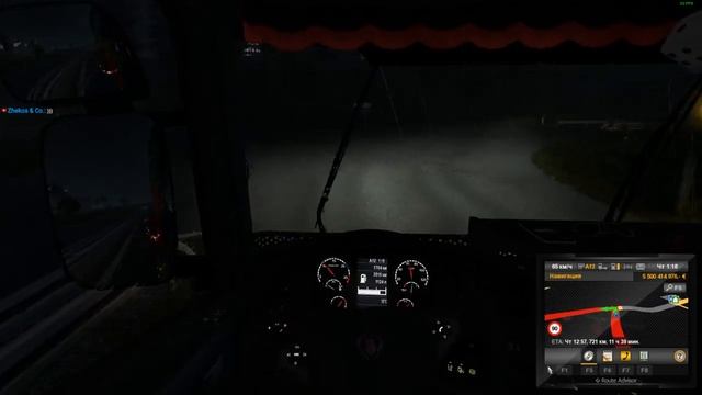 Euro Truck Simulator 2 - Покатаем ! (ETS 2 MP) ( Multiplayer ) смотреть онлайн