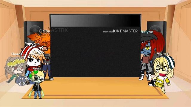 Undertale react to Sans (AUs) meme смотреть онлайн