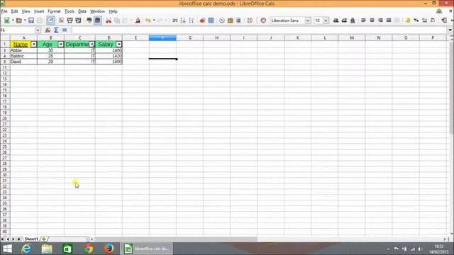 libreoffice calc insert auto filter смотреть онлайн