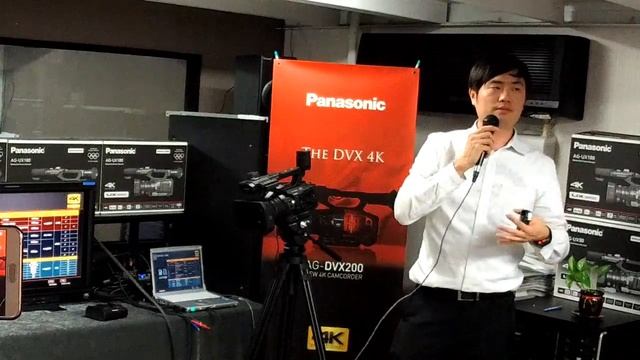 Panasonic AG-UX180/UX90台北新機展示會現場【DVW.TV】 смотреть онлайн