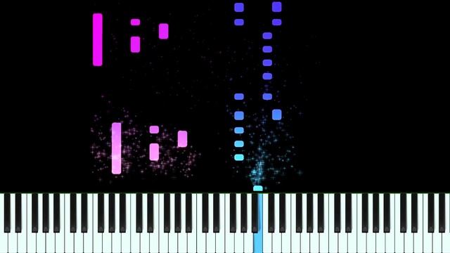 Taeyeng Wedding Dress Piano Tutorial Synthesia смотреть онлайн