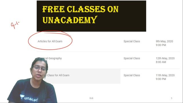 Free Classes on Unacademy | Complete Information by Krati Ma'am смотреть онлайн